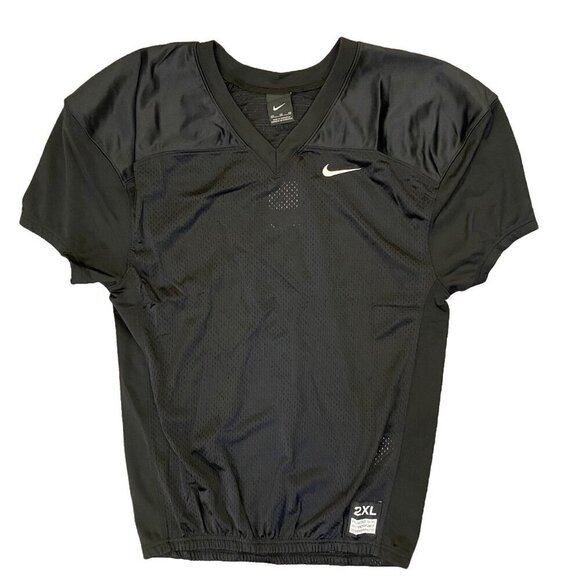 Nike Other - Nike Football Practice Jersey Black 908739 - 010 Boy’s Size XXL - 2XL - NWT $50